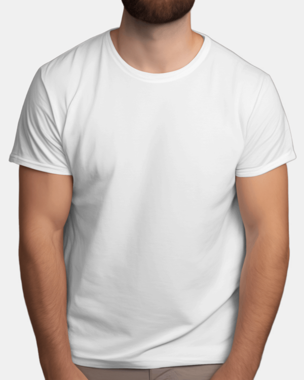 White Plain T-Shirt – TRENDS Clothing